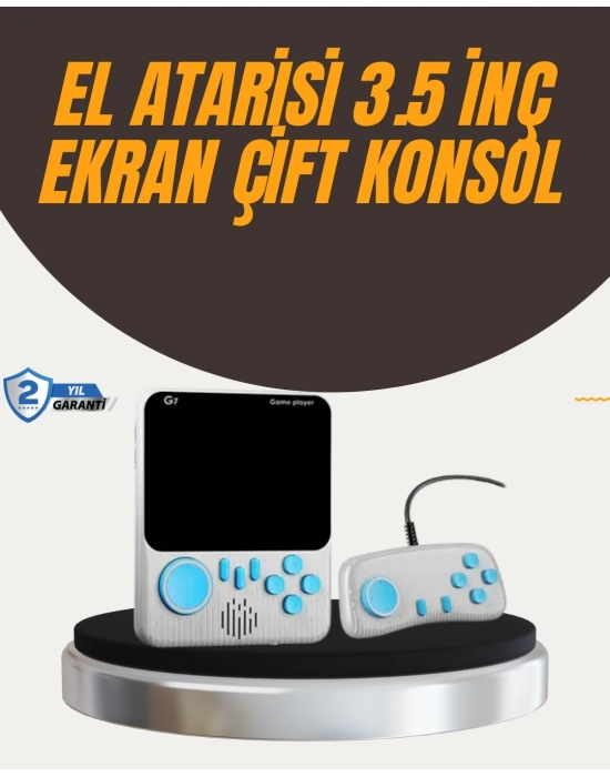 ® İki Kişilik Oyun Deneyimi Sunan Taşınabilir Retro Konsol