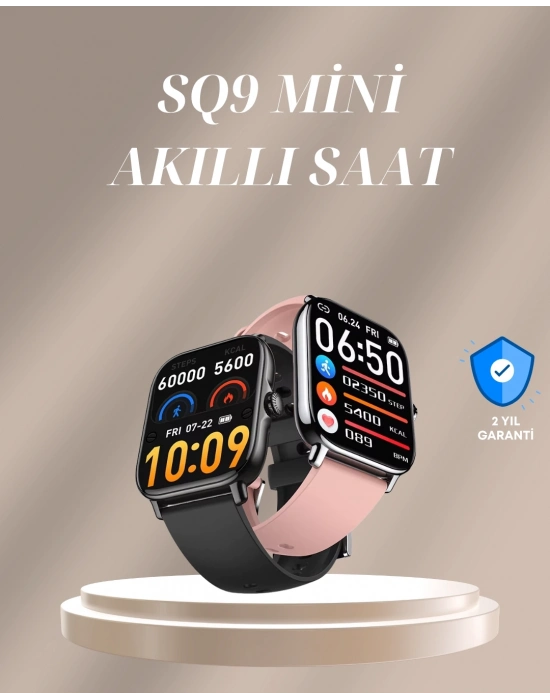 ® IP67 Suya Dayanıklı AMOLED Akıllı Saat Bildirim ve Sağlık Takip Özellikli