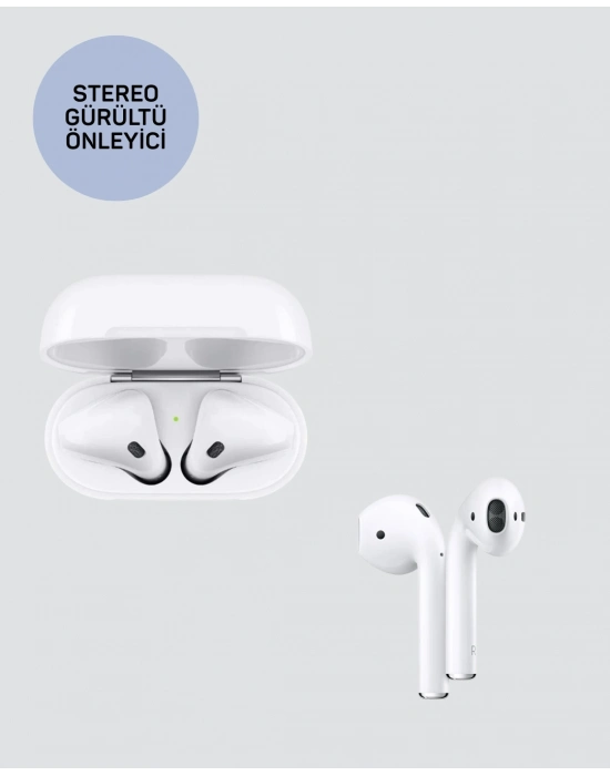 ® iPhone Modelleriyle Uyumlu Bluetooth Kulaklık Gürültü Önleme Özellikli