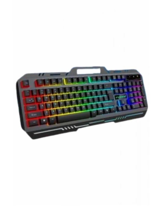 ® Işıklı Oyuncu Q Klavye Mouse Seti Siyah Gaming Oyuncu Klavye