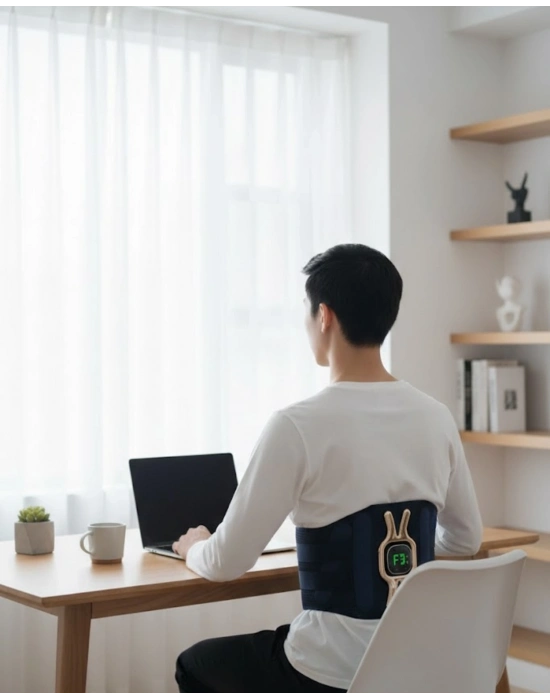 ® Isıtmalı Bel ve Bacak Masaj Kemeri Vücut Destekli