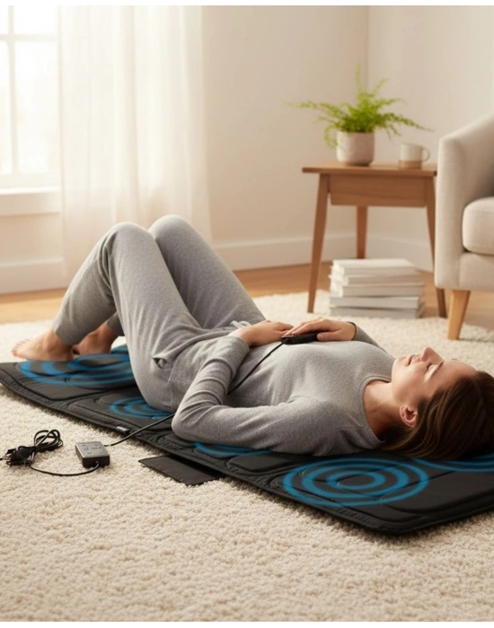 ® Isıtmalı Masaj Minderi 5 Masaj Modu ve 3 Seviye Yoğunluk