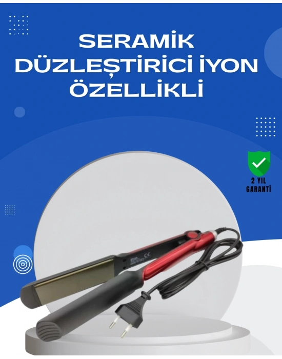 ® Iyon Teknolojili Düzleştirici – Düzleştirici ve Dalga Yapma Özellikli