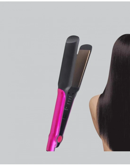 ® İyonik Saç Düzleştirici – 220°C Isıya Kadar Çıkan, LED Göstergeli ve Eşit Isı Dağılımlı Plaka
