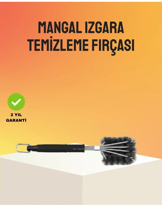® Izgara ve Barbekü Temizleme Fırçası Dayanıklı Tasarım