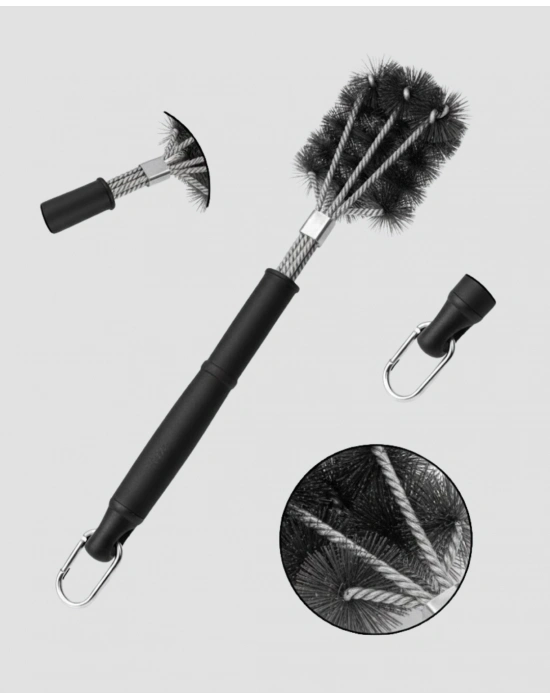 ® Izgara ve Barbekü Temizleme Fırçası Dayanıklı Tasarım