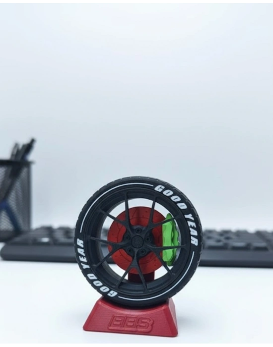 ® Jant Tasarımlı Masa Üstü Ofis Dekoru Spor Tasarım Aksesuar