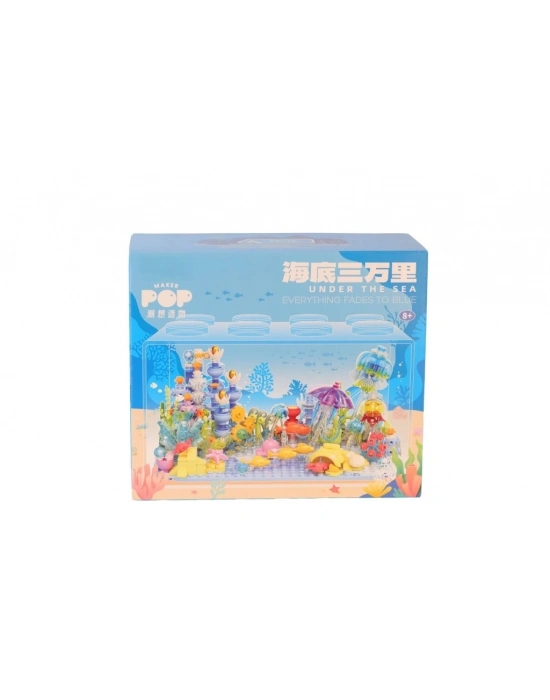 JK8311 AKVARYUM 597 PARÇA BLOCK OYUNCAK