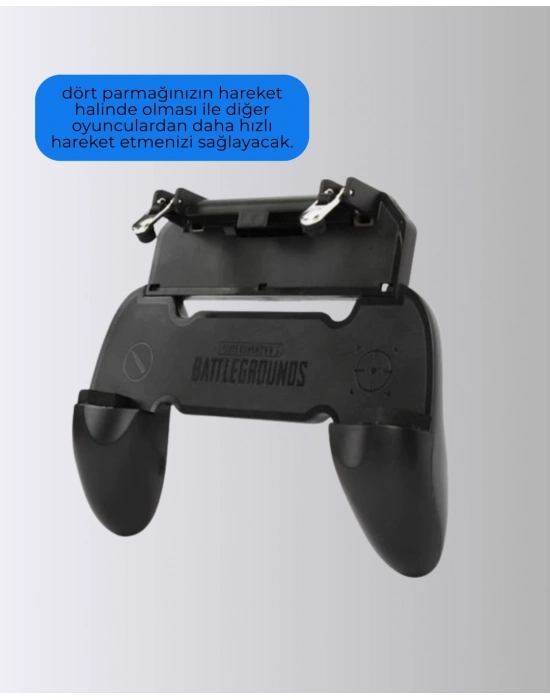 ® Joystickli ve Tetikleyicili PUBG Mobile Gamepad Oyun Kontrolcüsü