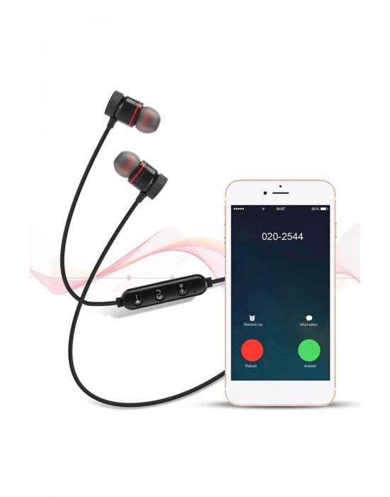 ® Kablolu Kulakiçi Bluetooth Kulaklık Mıknatıslı ANC Özellikli Yüksek Ses Kaliteli