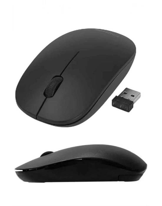 ® Kablosuz Bağlantı Yüksek Hassasiyetli Kablosuz Wireless Siyah Mouse