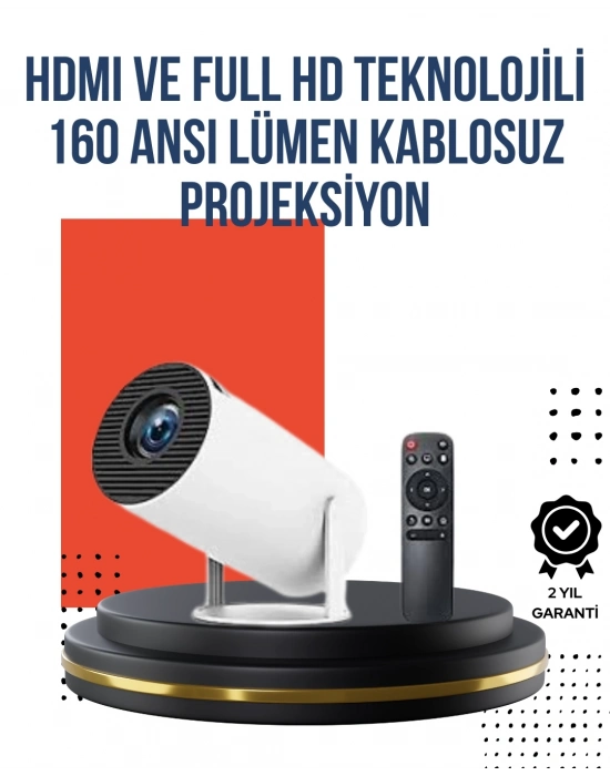 ® Kablosuz Bağlantılı Ultra Pro Projeksiyon