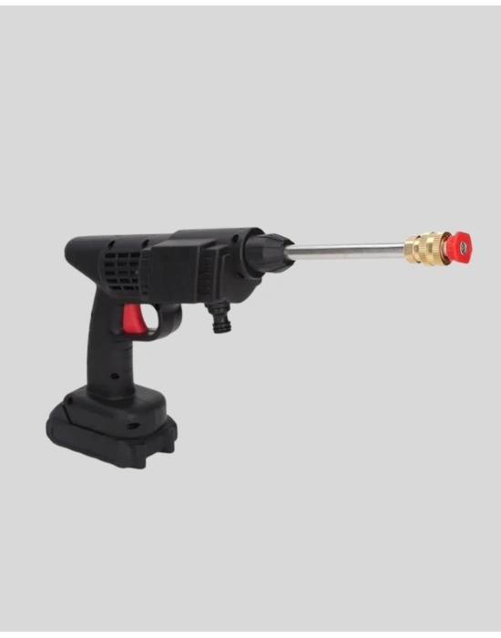 ® Kablosuz Basınçlı Yıkama Makinesi – 48V Güçlü Motor, 2 Pil ve Köpük Hazneli