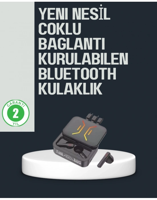 ® Kablosuz Bluetooth 5.0 Kulaklık – 300mAh Şarj Kutusu