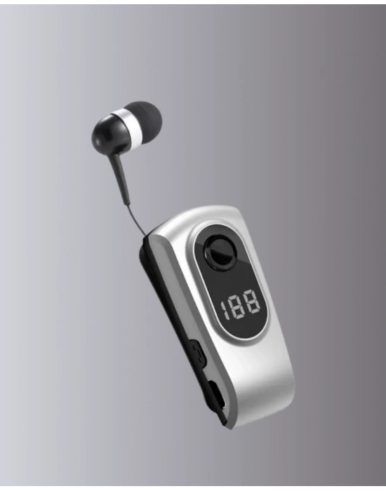 ® Kablosuz Bluetooth 5.2 Kulaklık – Titreşimli Uyarı ve Uzun Pil Ömrü