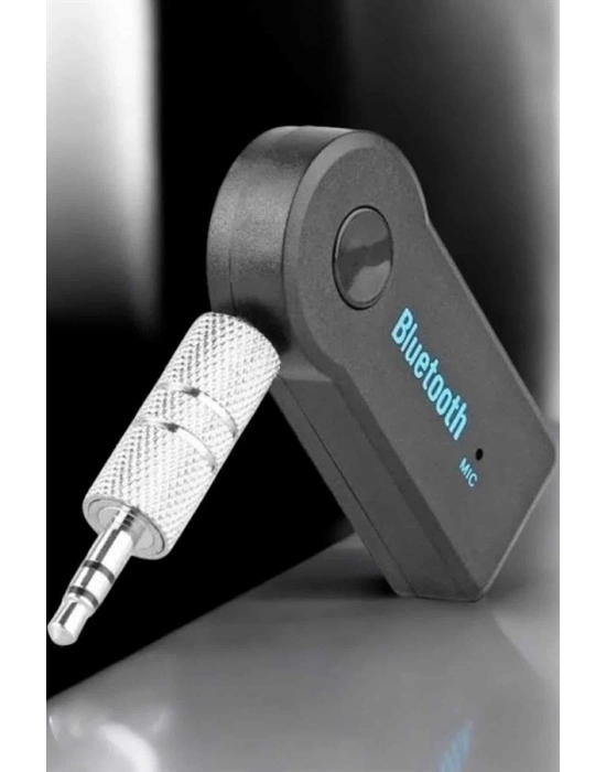 ® Kablosuz Bluetooth Aux Araç Kiti Siyah Hafıza Kartlı