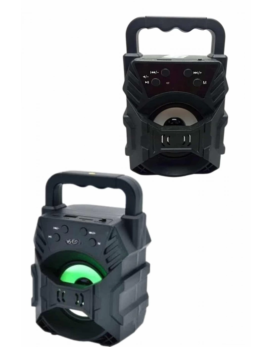 ® Kablosuz Bluetooth Hoparlör Ses Bombası RGB Işıklı Taşınabilir Yüksek Ses Kaliteli