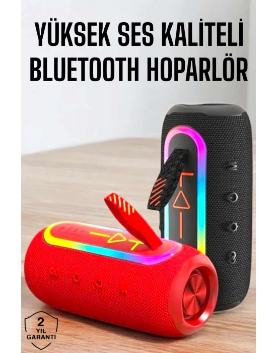 ® Kablosuz Bluetooth Hoparlör Uzun Pil Ömrü Taşınabilir