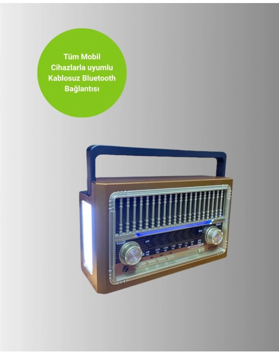 ® Kablosuz Bluetooth Hoparlör ve FM Radyo