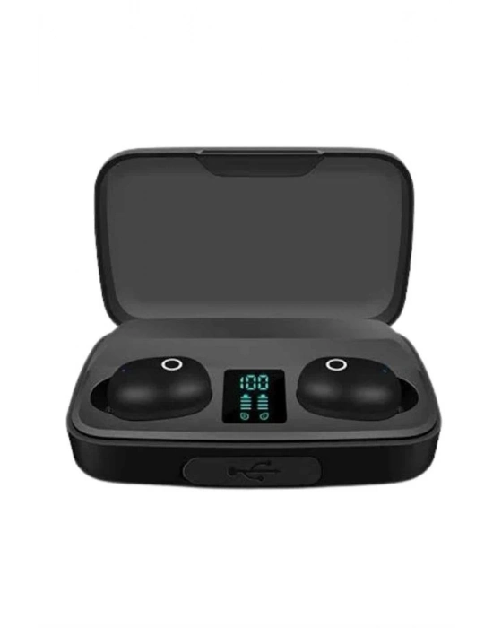 ® Kablosuz Bluetooth Kulaklık Android ve İOS Uyumlu Led Göstergeli Powerbankli