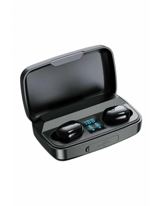 ® Kablosuz Bluetooth Kulaklık Android ve İOS Uyumlu Led Göstergeli Powerbankli