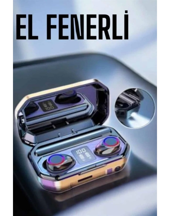 ® Kablosuz Bluetooth Kulaklık Dijital Göstergeli Uzun Pil Ömrü