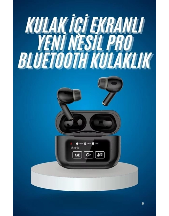 ® Kablosuz Bluetooth Kulaklık Pro Yeni Nesil Dokunmatik Kontrol