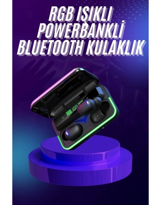 ® Kablosuz Bluetooth Kulaklık Rgb Gaming Oyuncu Kulaklığı Gecikme Önleyici