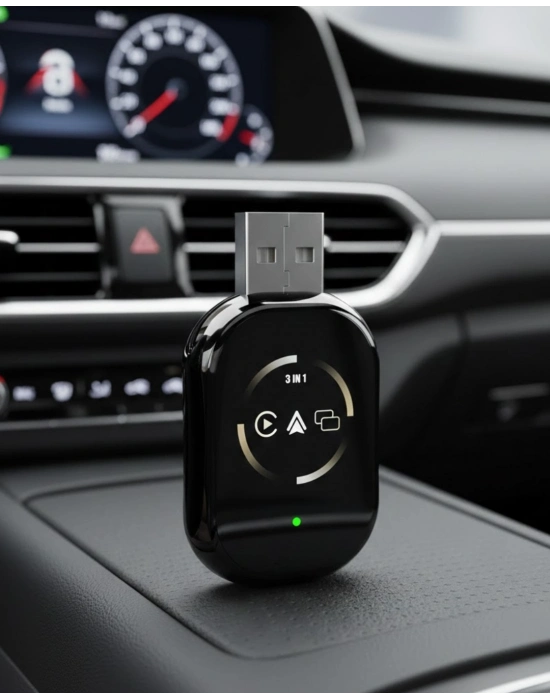 ® Kablosuz CarPlay Android Auto Adaptörü Otomatik Eşleşme