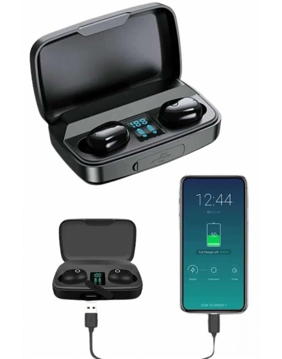 ® Kablosuz Dijital Göstergeli Çağrı Cevaplayabilen TWS 5.0 Bluetooth Kulaklık