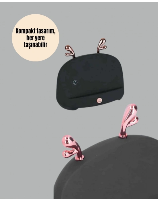 ® Kablosuz İndüksiyonlu Telefon Tutucu ve Stereo Hoparlör – Şık ve Fonksiyonel Tasarım