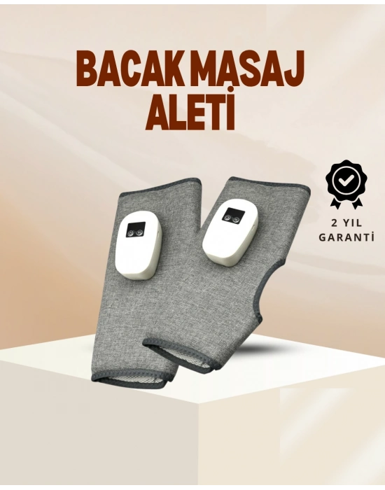 ® Kablosuz Isıtmalı Baldır Masaj Aleti – 3 Hava Basınçlı, Titreşimli ve Sıcak Kompres Fonksiyonlu