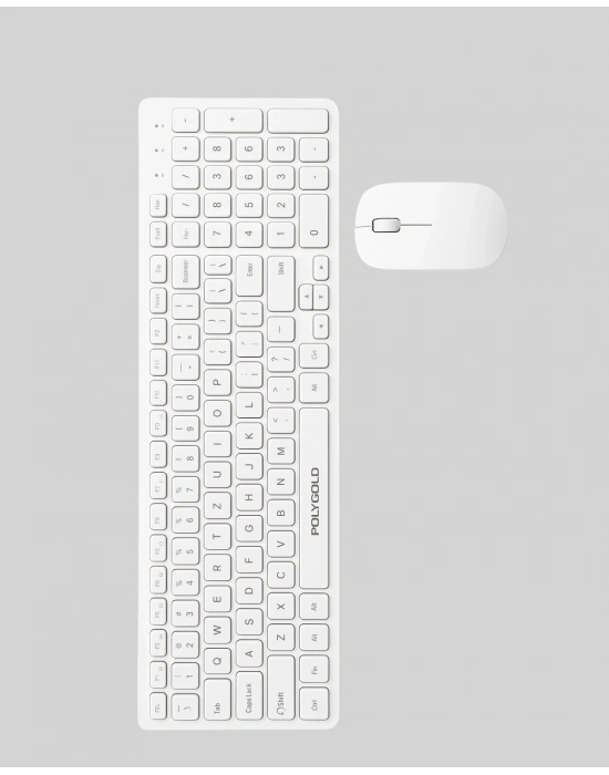 Kablosuz Klavye Mouse Takımı - Ergonomik, Sessiz ve Enerji Tasarruflu