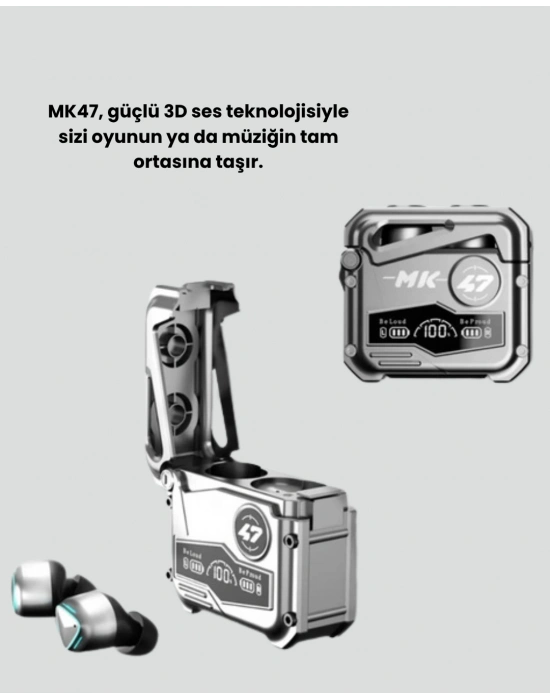 ® Kablosuz Kulaklık – 3D Ses ve Gürültü Engelleme