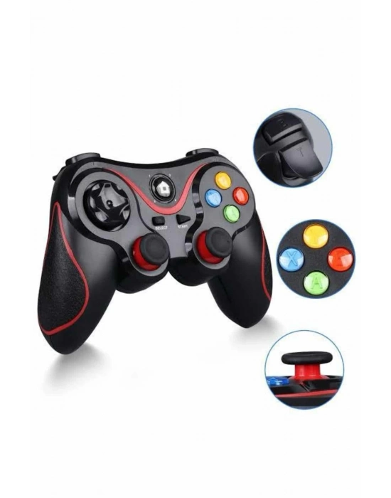 Kablosuz Oyun Kolu Bluetooth Joystick Gamepad Android Uyumlu