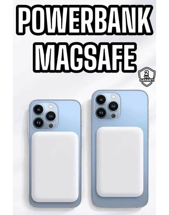 ® Kablosuz Şarj Aleti Hızlı Şarj Taşınabilir 5000 Mah