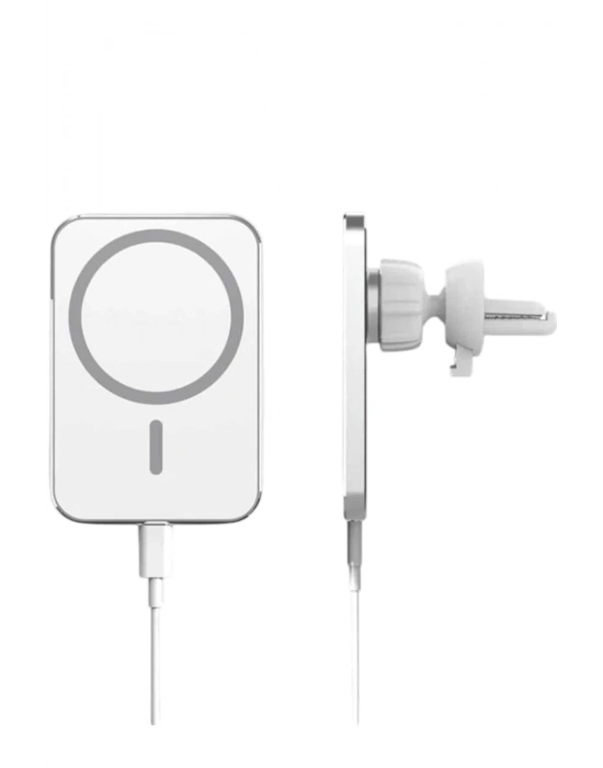 ® Kablosuz Şarj Aleti Magsafe Araç Içi Manyetik Şarj 15W İOS Uyumlu