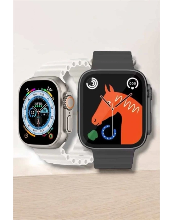 ® Kablosuz Şarjlı, Çağrı ve Müzik Kontrolü Sağlayan Akıllı Saat