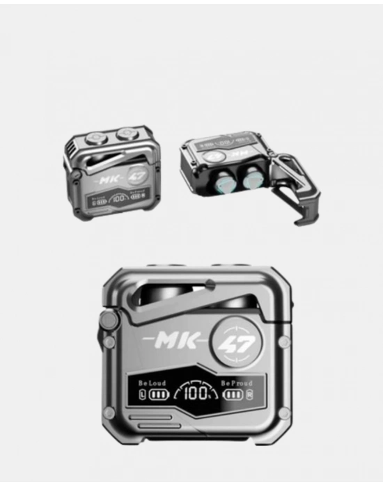 ® Kablosuz Spor Kulaklık – Düşük Gecikmeli Oyun Modu, Powerbank Şarj Kutusu