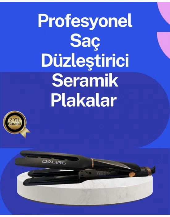 ® Kadın Saç Düzleştirici Seyahat Dostu 5 Kademeli Isı Kontrolü