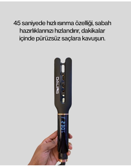 ® Kadın Saç Düzleştirici Seyahat Dostu 5 Kademeli Isı Kontrolü