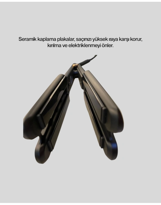 ® Kadın Saç Düzleştirici Seyahat Dostu 5 Kademeli Isı Kontrolü