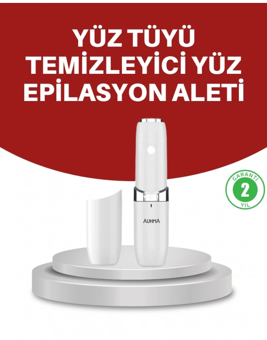 ® Kadınlar İçin Yüz Tüy Alma Cihazı Nazik ve Etkili Kullanım