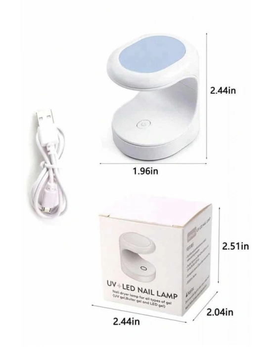 ® Kalıcı Oje Kurutucu UV Led Teknolojisi Taşınabilir Mini Tırnak Kurutucu