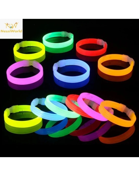 Kalın Bileklik 12’li Set | Baskıya Uygun Renkli Model