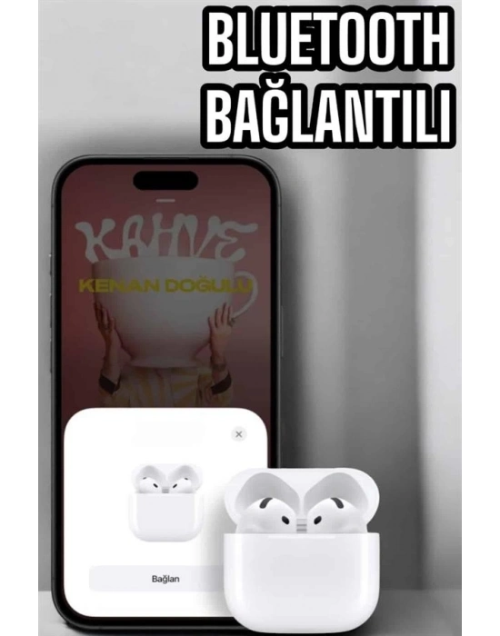 ® Kaliteli Ucuz İOS ve Android Uyumlu TWS Bluetooth Kulaklık ANC Özelliği
