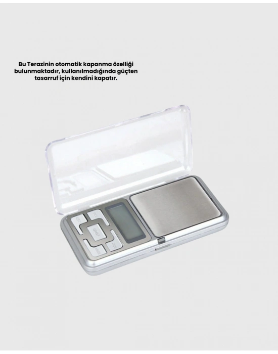 ® Kapaklı Dijital Cep Terazisi Hassasiyet 300 Gr