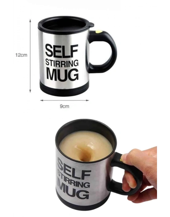 ® Karıştırıcı Özellikli Mikser Kupa Bardak Kompakt Taşınabilir Mug