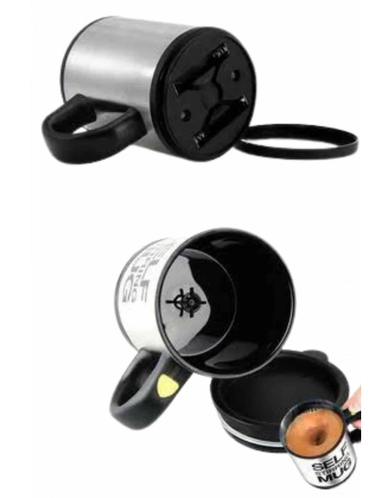 ® Karıştırıcı Özellikli Mikser Kupa Bardak Termos Bardak