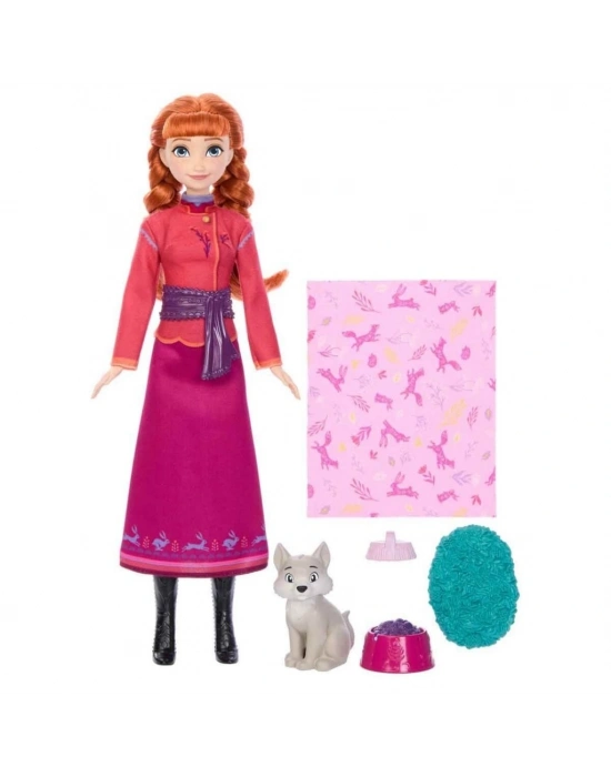 Karlar Ülkesi Anna ve Kurt Yavrusu Figür Seti